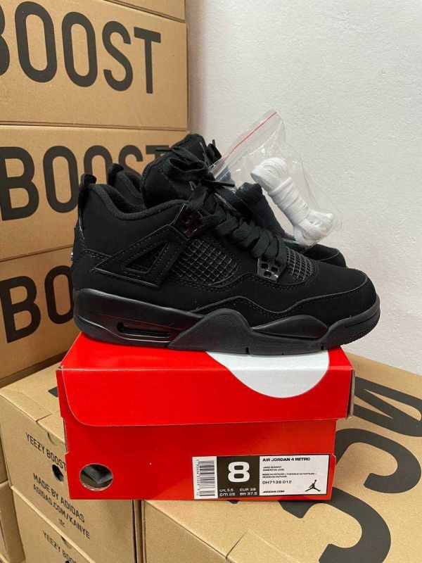 Jordan 1 Nike 4 Black Cat +