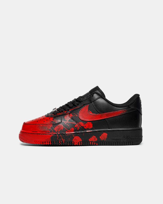 Nike Air Force Custom Black Blood