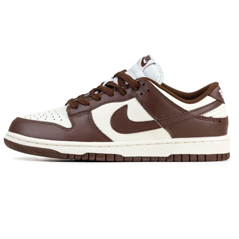 Nike Dunk Low Team Chocolate Brown White